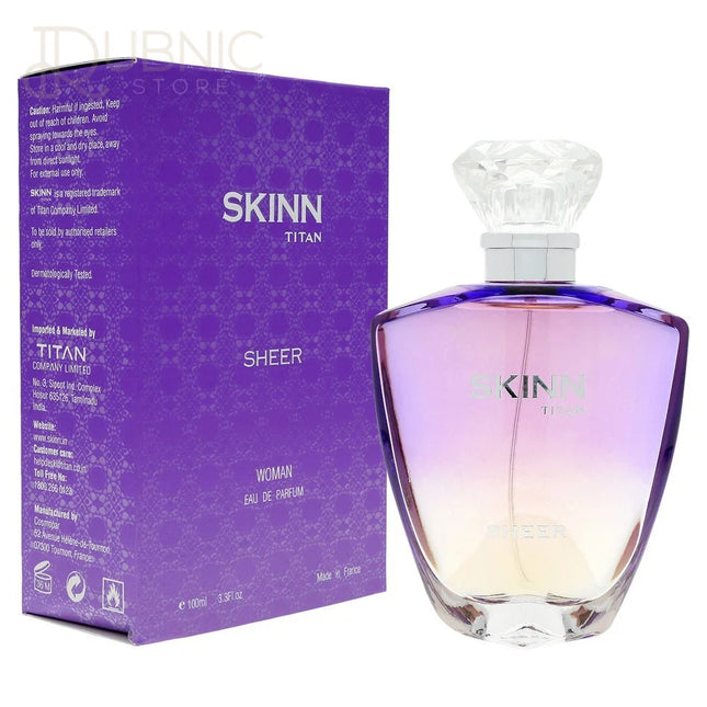 Skinn By Titan Sheer Perfume For Women 100 ml - PERFUME