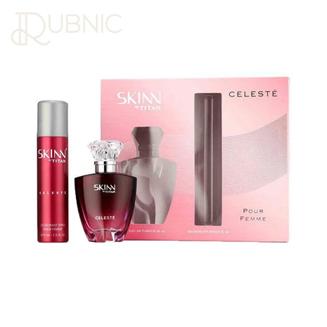 SKINN BY TITAN Womens Coffret Eau De Perfume And Deoforant