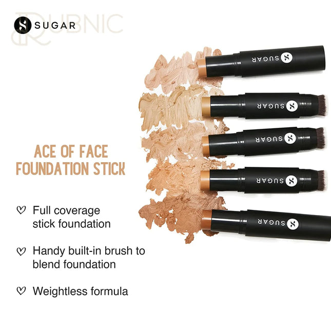 SUGAR Cosmetics Ace Of Face Foundation Stick Matte