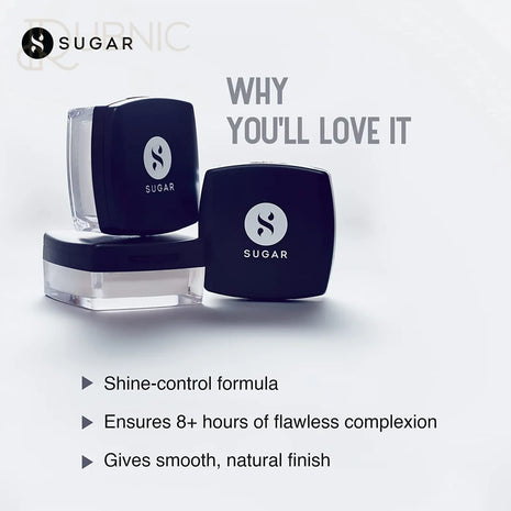 SUGAR Cosmetics All Set To Go Translucent Powder -