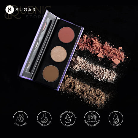 SUGAR Cosmetics Contour De Force Face Palette - FACE PALETTE