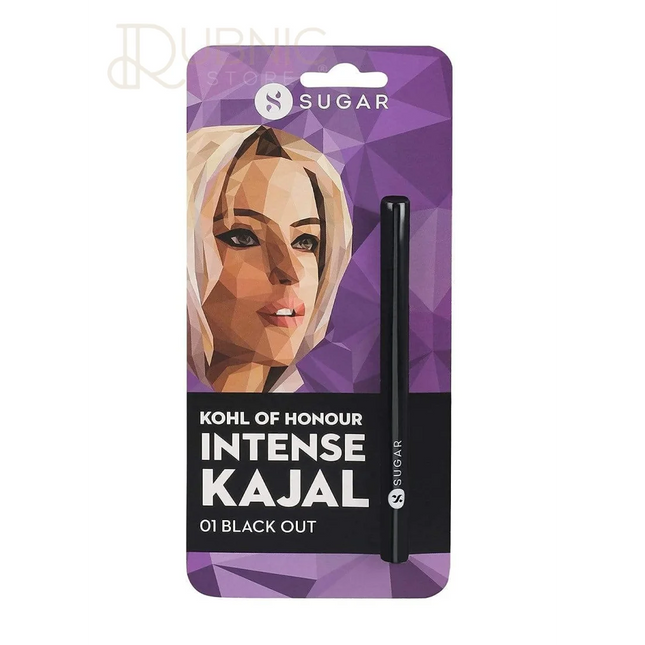 SUGAR Cosmetics Kohl of Honour Intense Kajal - 01 Black Out