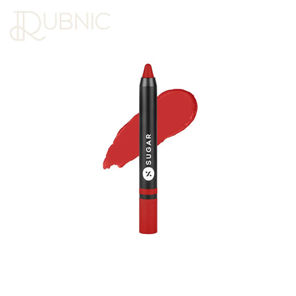 SUGAR Cosmetics Plush Crush Creme Crayon Lipstick - 04 Red