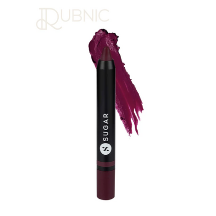 SUGAR Cosmetics Plush Crush Creme Crayon Lipstick - 06 Grape