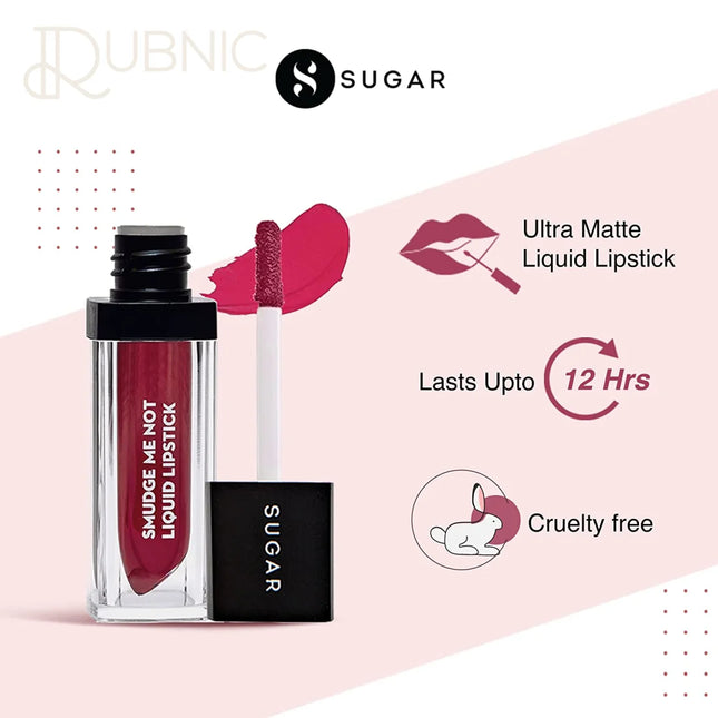 SUGAR Cosmetics Smudge Me Not Liquid Lipstick - LIQUID