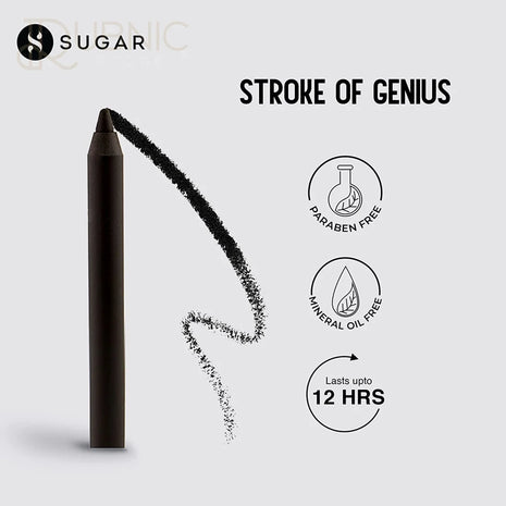 SUGAR Cosmetics Stroke Of Genius Heavy-duty Kohl - KAJAL