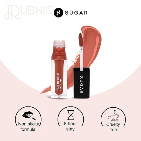 SUGAR Cosmetics Time To Shine Lip Gloss - LIP GLOSS