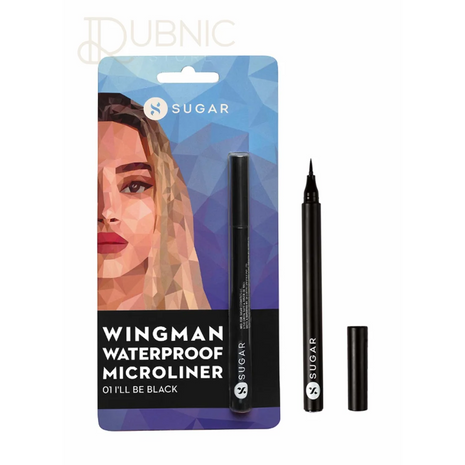 SUGAR Cosmetics Wingman Waterproof Microliner 01 I’ll