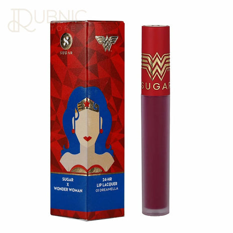 SUGAR Cosmetics X Wonder Woman 24-Hr Lip Lacquer - LIQUID