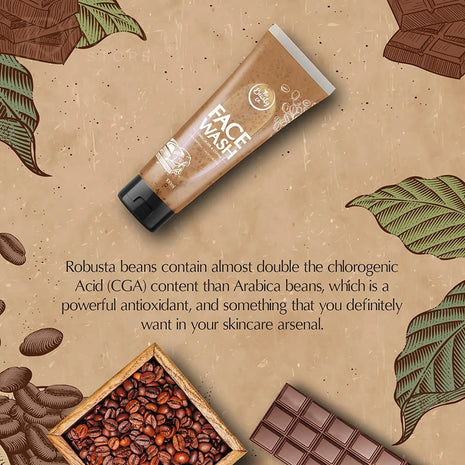 The Beauty Co. Chocolate Coffee Face Wash for Acne-Prone