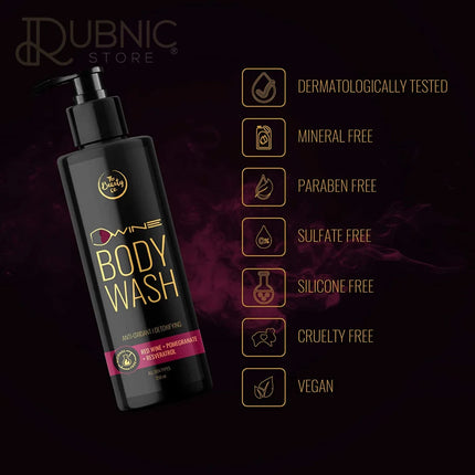 The Beauty Co. D’Wine Body Wash 250ml - BODY WASH