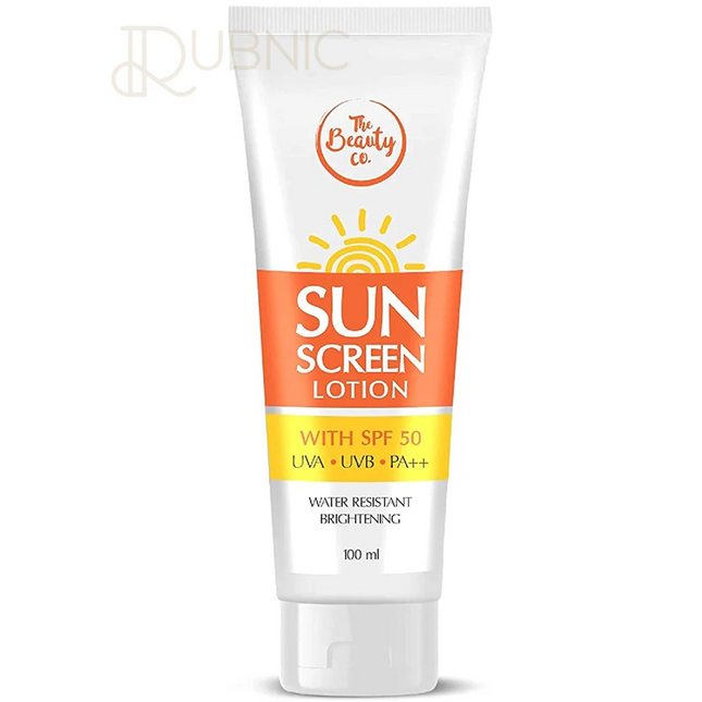 The Beauty Co. Sun Screen Lotion SPF 50 100ml Water