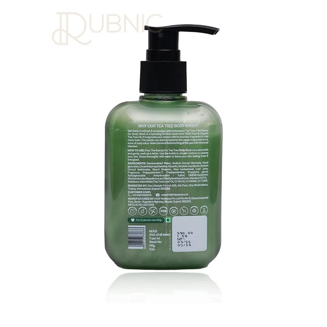 The Beauty Co. Tea Tree Body Wash For Men and Women 250 ml -