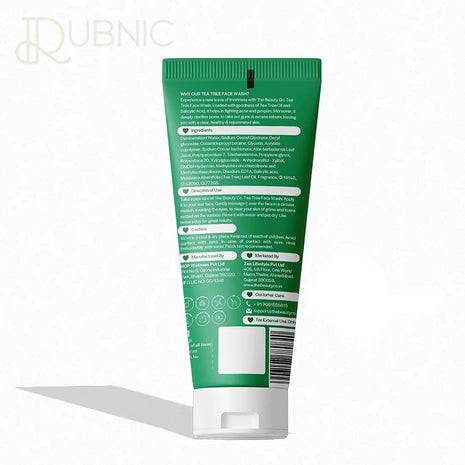 The Beauty Co. Tea Tree Face Wash With Salicylic Acid For