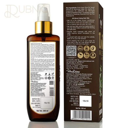 WOW Skin Science 10-in-1 Active Hair Oil 200 ml - HAIR OIL