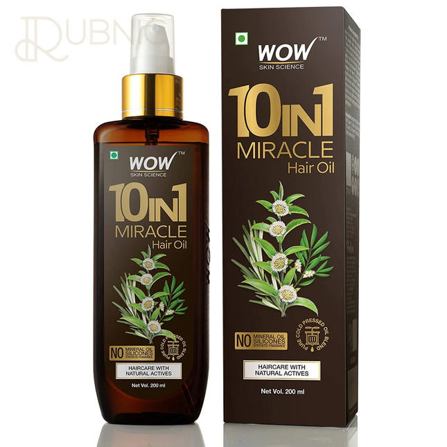 WOW Skin Science 10-in-1 Active Hair Oil 200 ml - HAIR OIL