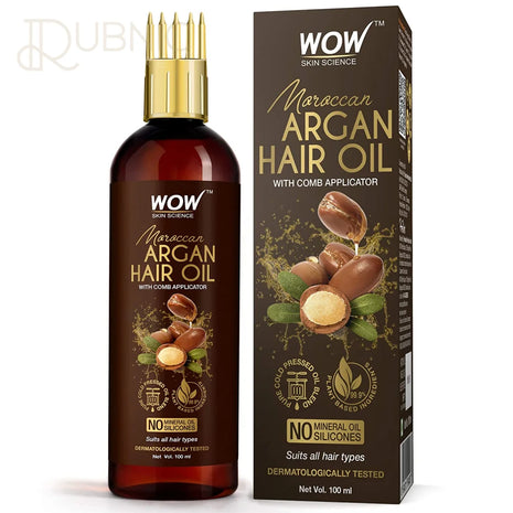 WOW Skin Science Moroccan Argan Hair Oil - HAIR OIL