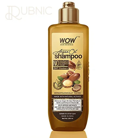 WOW Skin Science Moroccan Argan Oil Shampoo 200 ml - SHAMPOO