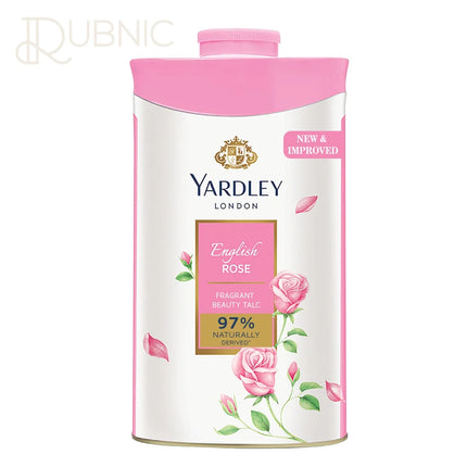 Yardley London English Rose Perfumed Talc 250g - DEODORIZING