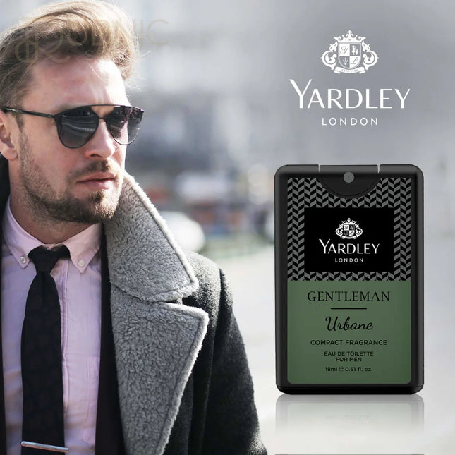 Yardley London Gentleman Urbane Compact Perfume 18ml - BODY