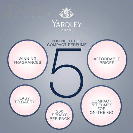 Yardley London Gentleman Urbane Compact Perfume 18ml - BODY