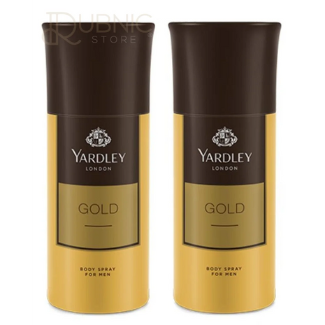 Yardley London Gold Deodorant For Men 150-ML (Pack of 2) -