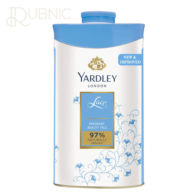 Yardley London Lace Perfumed Talc 250g - DEODORIZING TALC