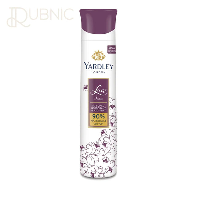 Yardley London - Lace Satin Perfumed Deo 150ml - BODY SPRAY