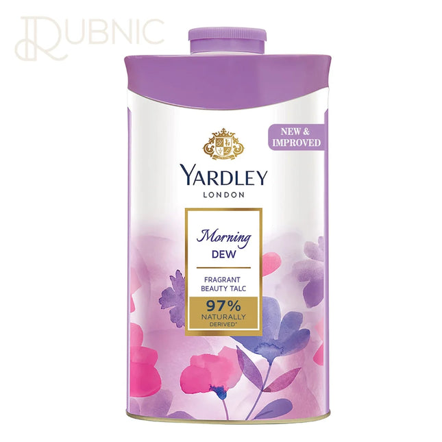Yardley London Morning Dew Perfumed Talc 250g - DEODORIZING