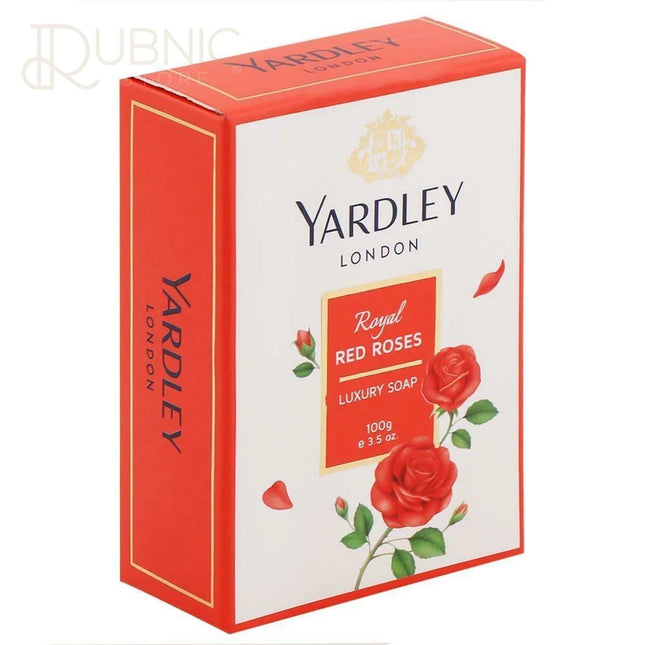 Yardley London Royal Red Roses Luxury Soap 100 g - BATH SHOP